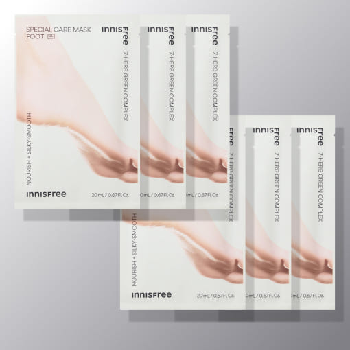 [Innisfree] [3+3] Special Care Mask [Foot] 20ml