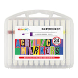 [Mungyo] Opaque Acrylic Marker (Water-Based)  1SET(24Colors)