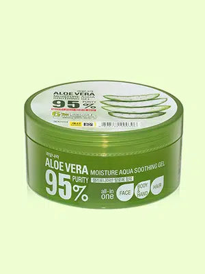 [Fruit Nara] アロエベラ モイスチャー アクア スージング ジェル 300ml :: K-ビューティー ジェルモイスチャライザー